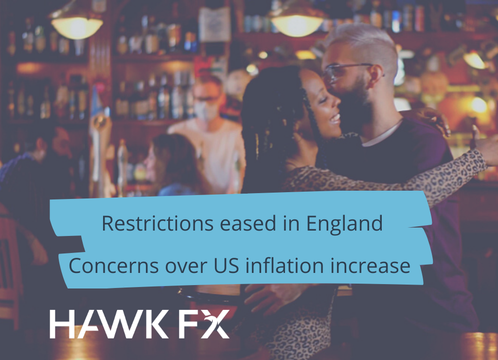 Restrictions eased in England