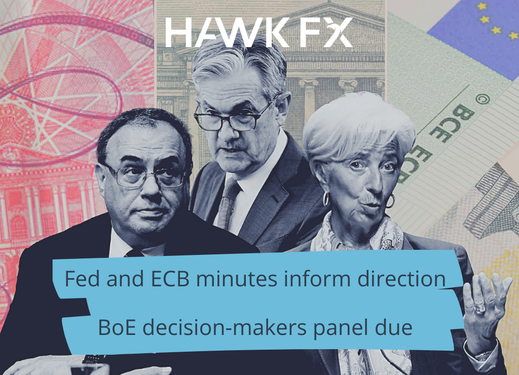 Fed and ECB minutes due Blog