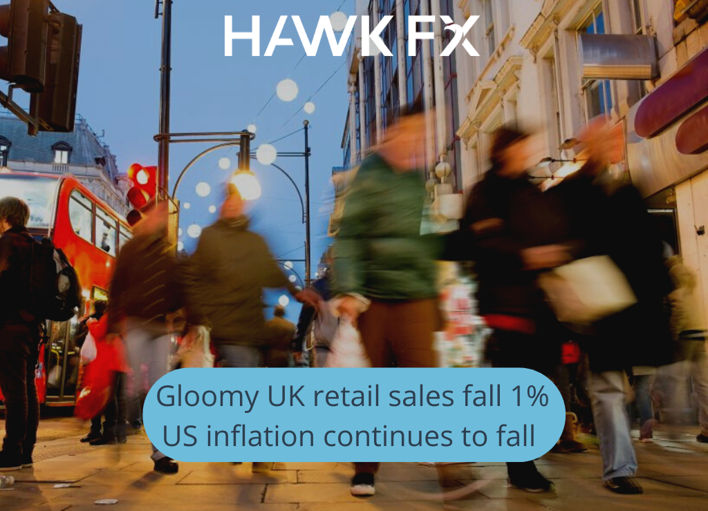 Gloomy UK retail sales fall by 1% Blog